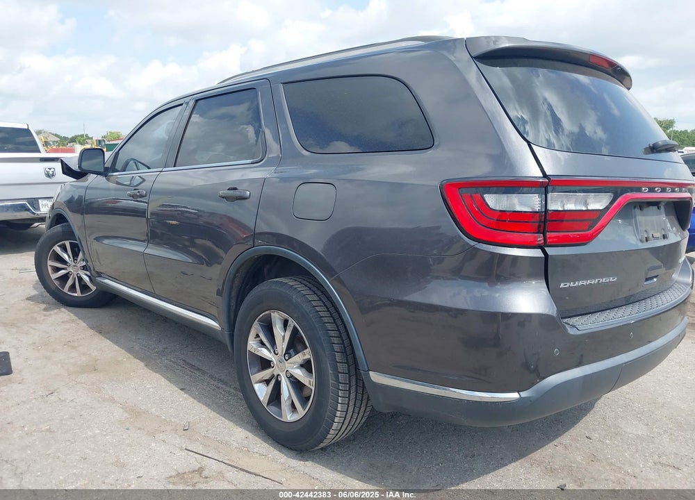 2016 DODGE DURANGO VIN: 1C4RDHDG1GC407853