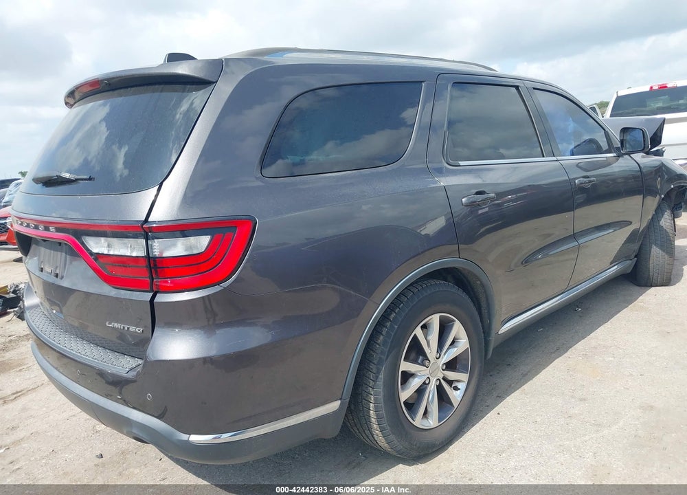 2016 DODGE DURANGO VIN: 1C4RDHDG1GC407853
