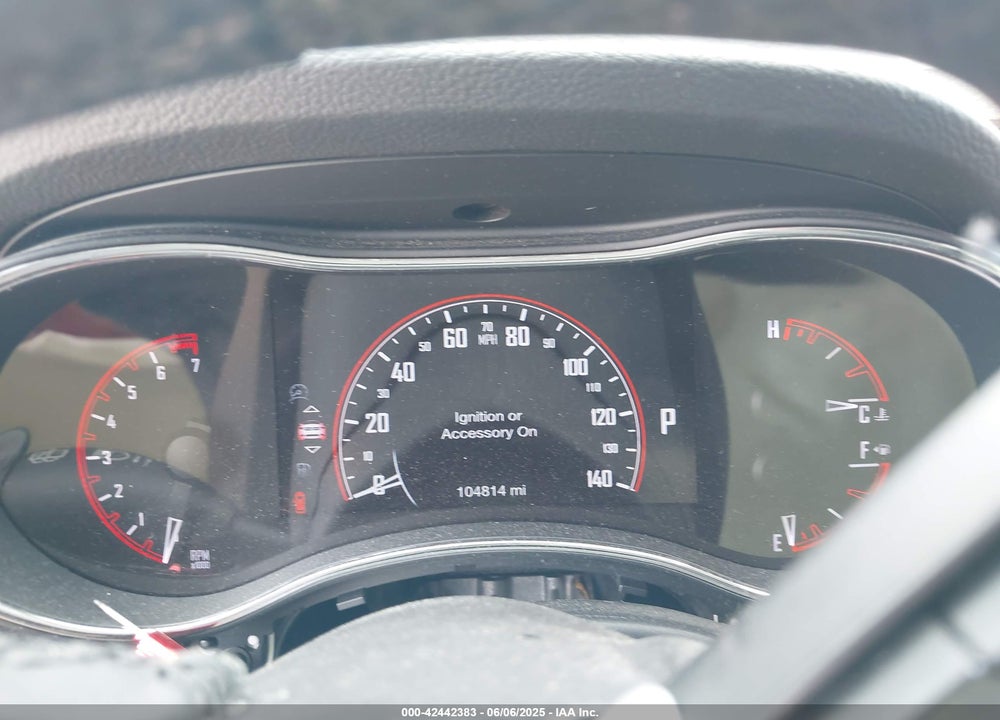 2016 DODGE DURANGO VIN: 1C4RDHDG1GC407853