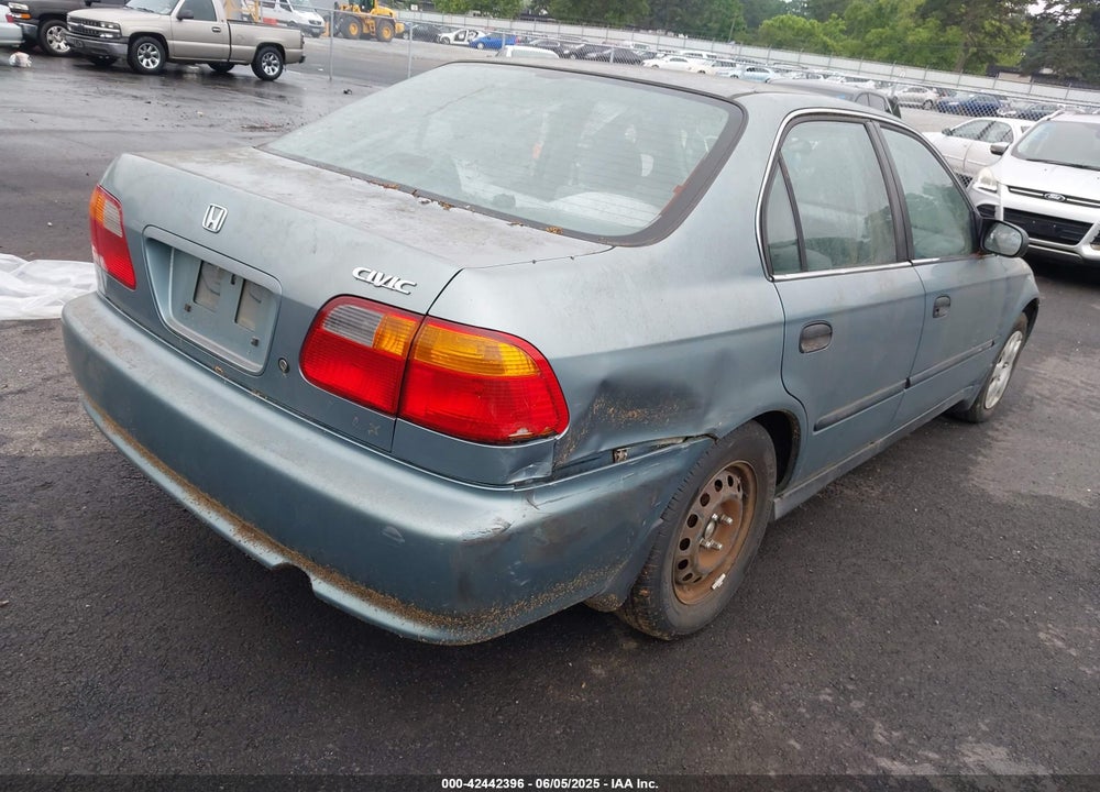 2000 HONDA CIVIC LX VIN: 2HGEJ6674YH599875