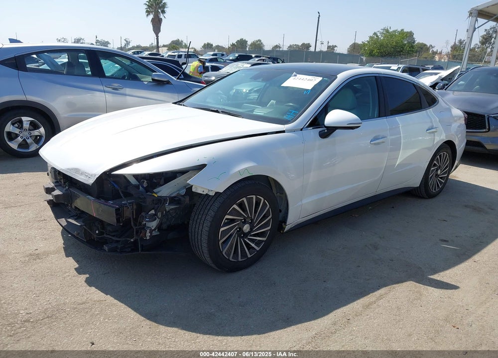2020 HYUNDAI SONATA HYBRID LIMITED VIN: KMHL54JJ1LA009801