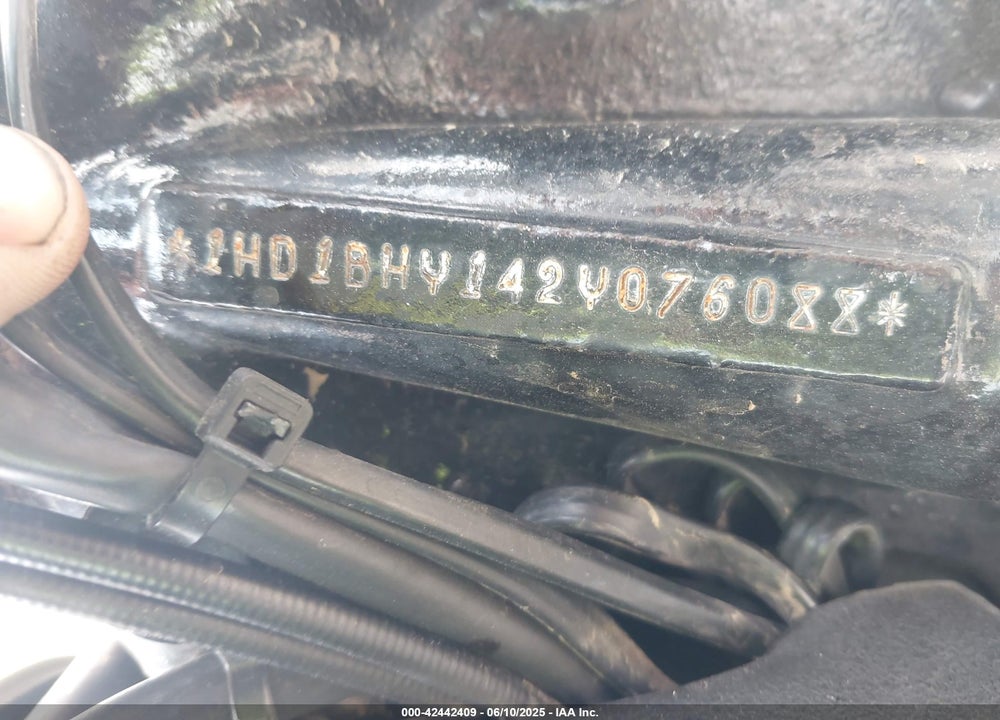 2002 HARLEY-DAVIDSON FXST VIN: 1HD1BHY142Y076088