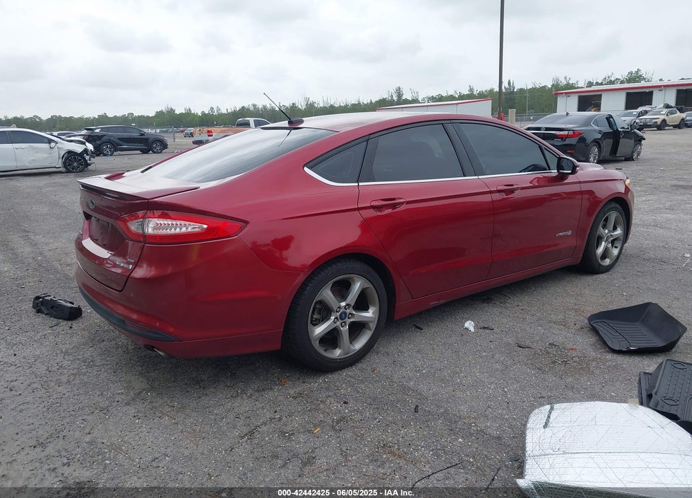 2013 FORD FUSION HYBRID SE VIN: 3FA6P0LU9DR240339