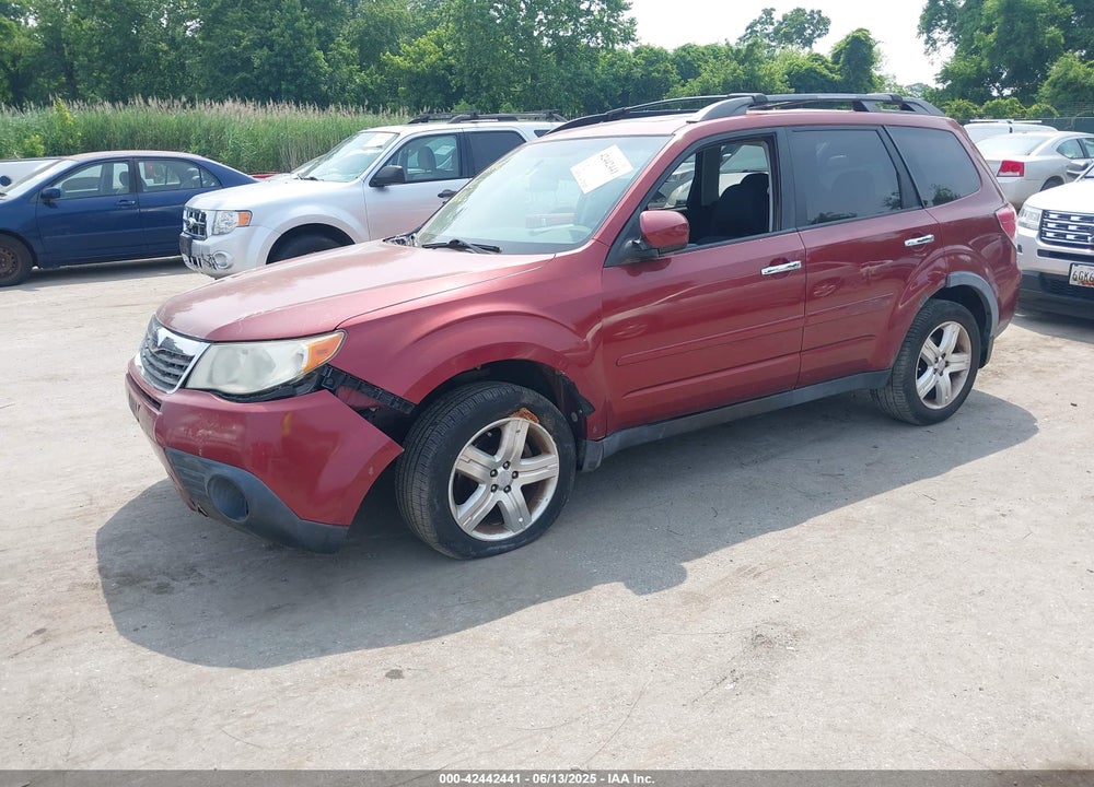 2009 SUBARU FORESTER 2.5X VIN: JF2SH63689H721560