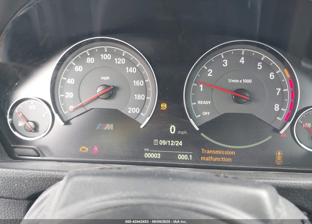 2016 BMW M4 VIN: WBS3U9C51GP968602