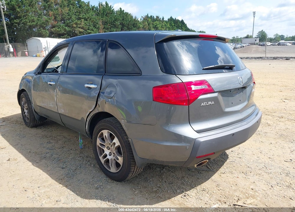 2007 ACURA MDX TECHNOLOGY PACKAGE VIN: 2HNYD28487H533756