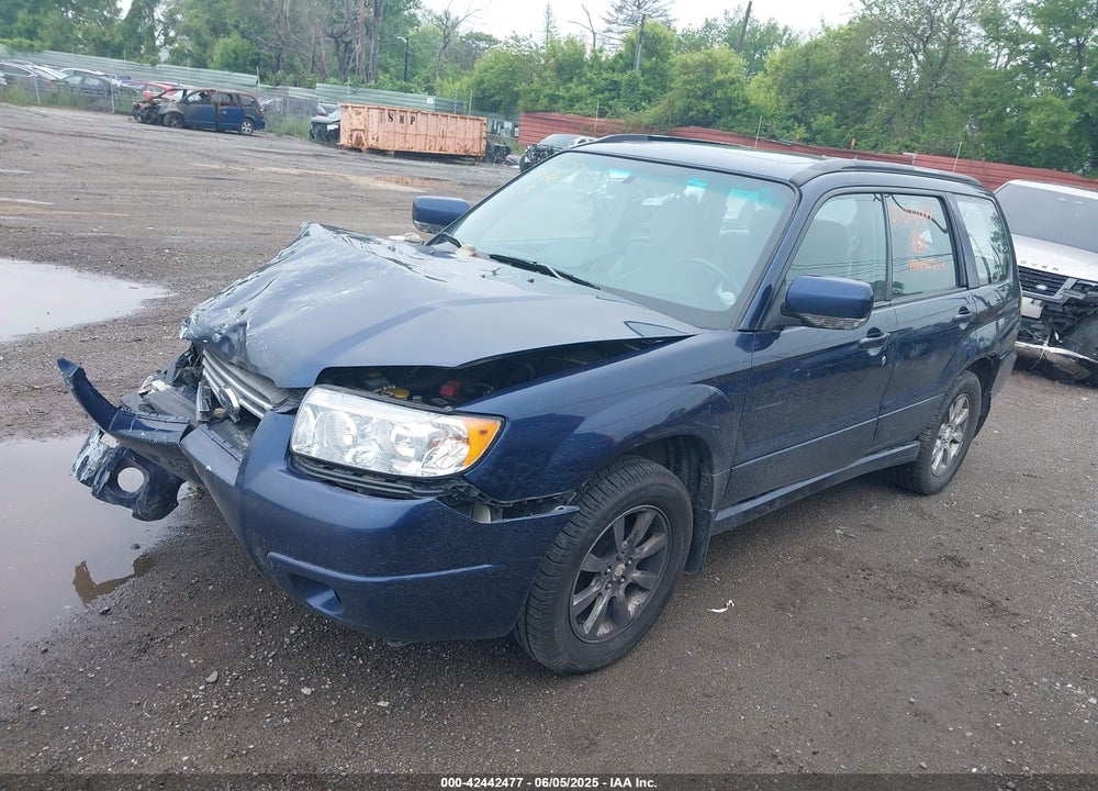 2006 SUBARU FORESTER VIN: JF1SG65636H744227