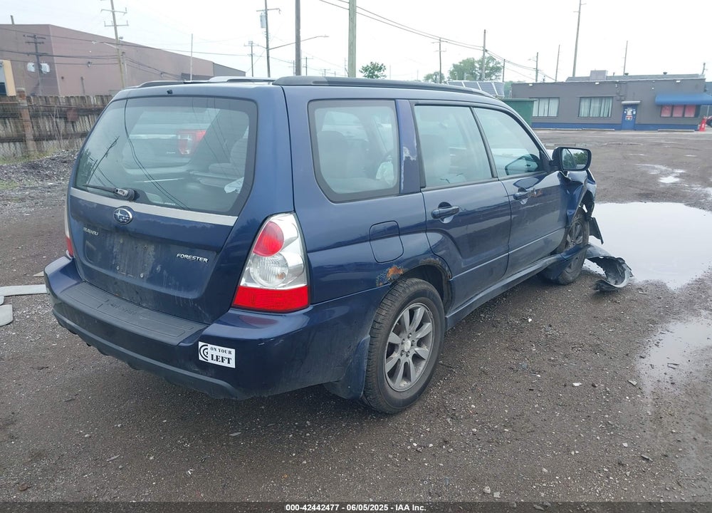 2006 SUBARU FORESTER VIN: JF1SG65636H744227