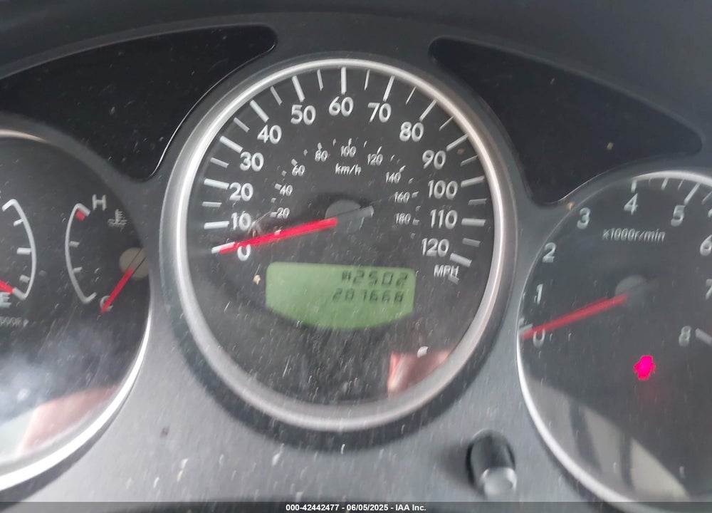 2006 SUBARU FORESTER VIN: JF1SG65636H744227
