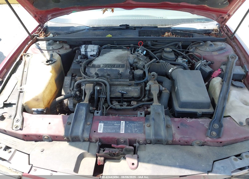 1992 CHEVROLET LUMINA EURO VIN: 2G1WN54T3N1123535