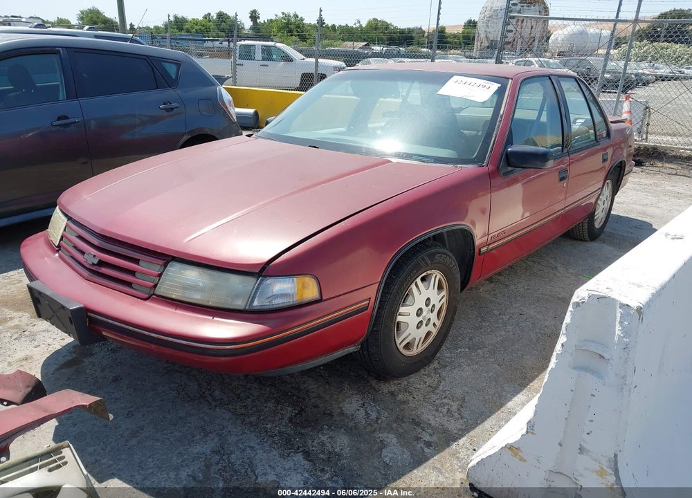 1992 CHEVROLET LUMINA EURO VIN: 2G1WN54T3N1123535