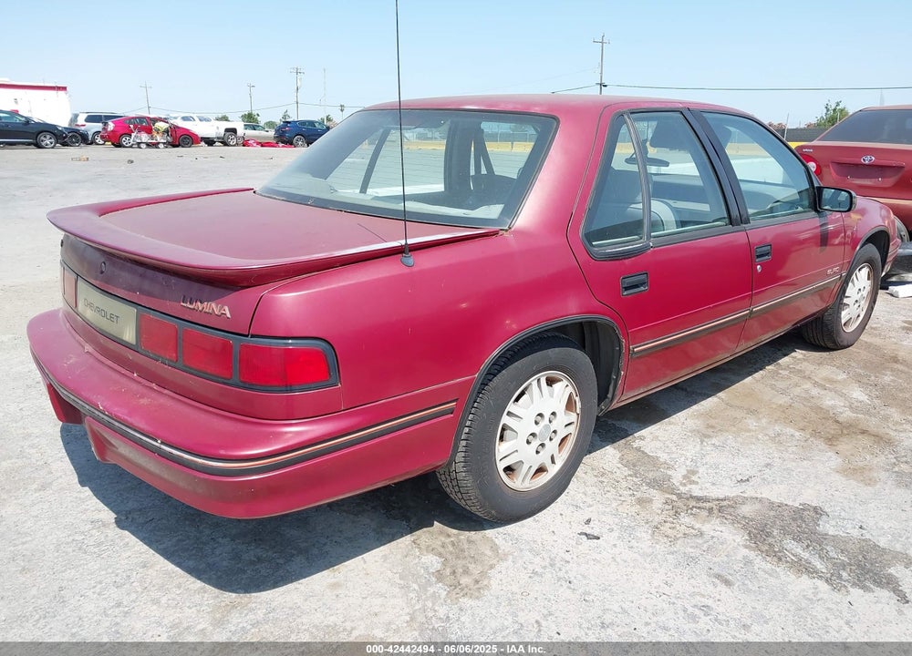 1992 CHEVROLET LUMINA EURO VIN: 2G1WN54T3N1123535
