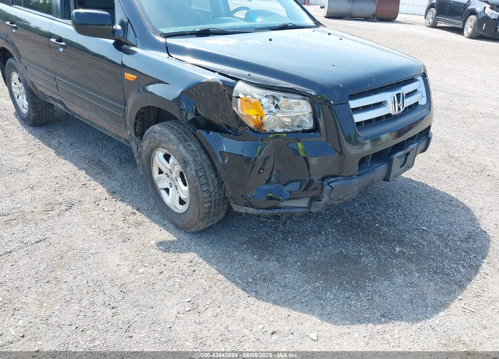 2008 HONDA PILOT VP VIN: 5FNYF28208B002153