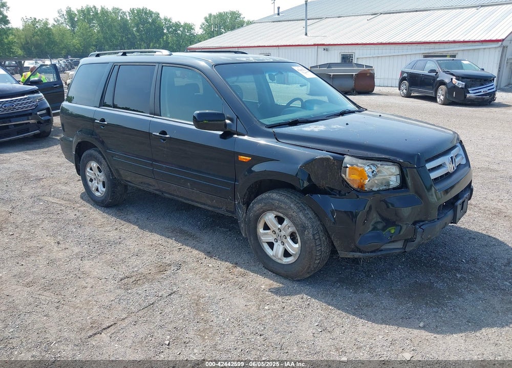 2008 HONDA PILOT VP VIN: 5FNYF28208B002153