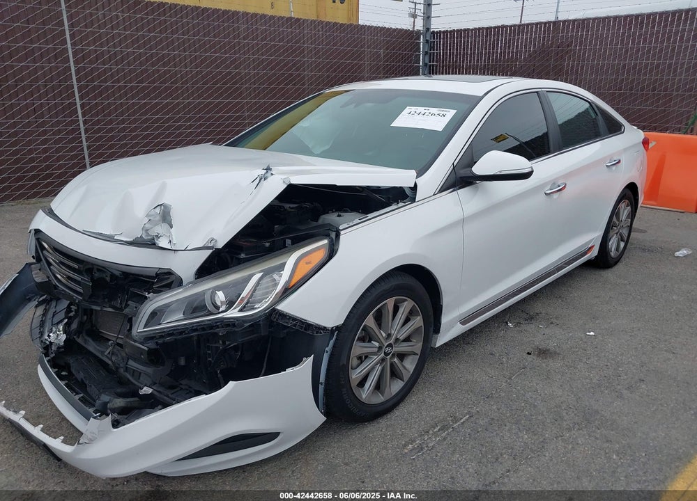 2017 HYUNDAI SONATA LIMITED VIN: 5NPE34AF0HH457509