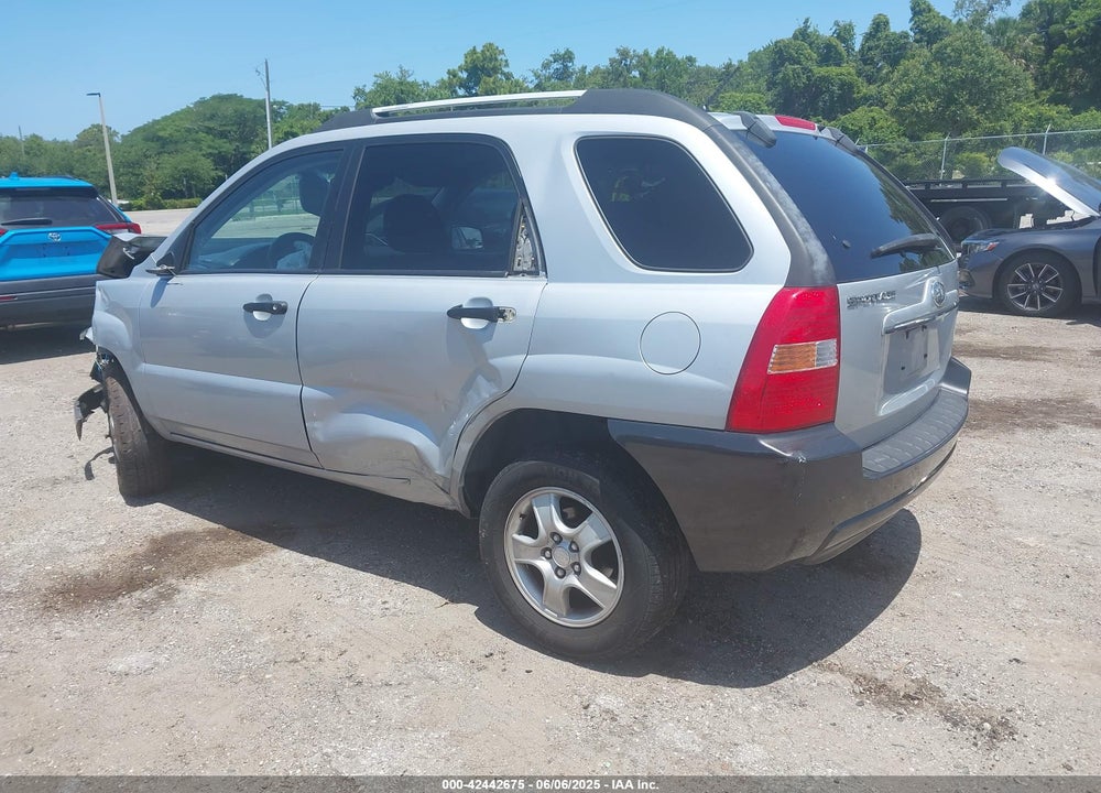 2007 KIA SPORTAGE LX VIN: KNDJF724677392978