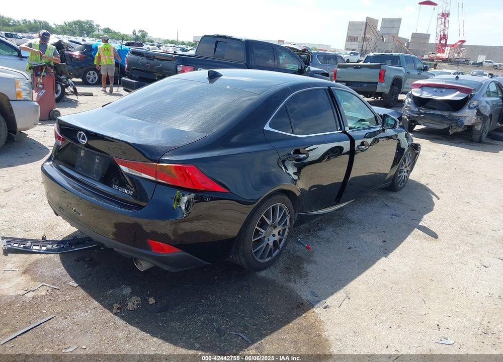 2017 LEXUS IS200T VIN: JTHBA1D28H5044526