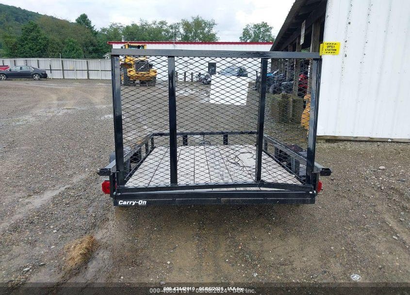 2023 TRACTOR SUPPLY 5X8  WOOD FLOOR UTILITY  TRAILER VIN: 4YMBU0817PG067882