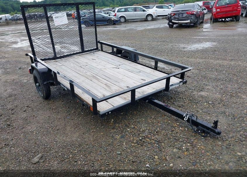 2023 TRACTOR SUPPLY 5X8  WOOD FLOOR UTILITY  TRAILER VIN: 4YMBU0817PG067882
