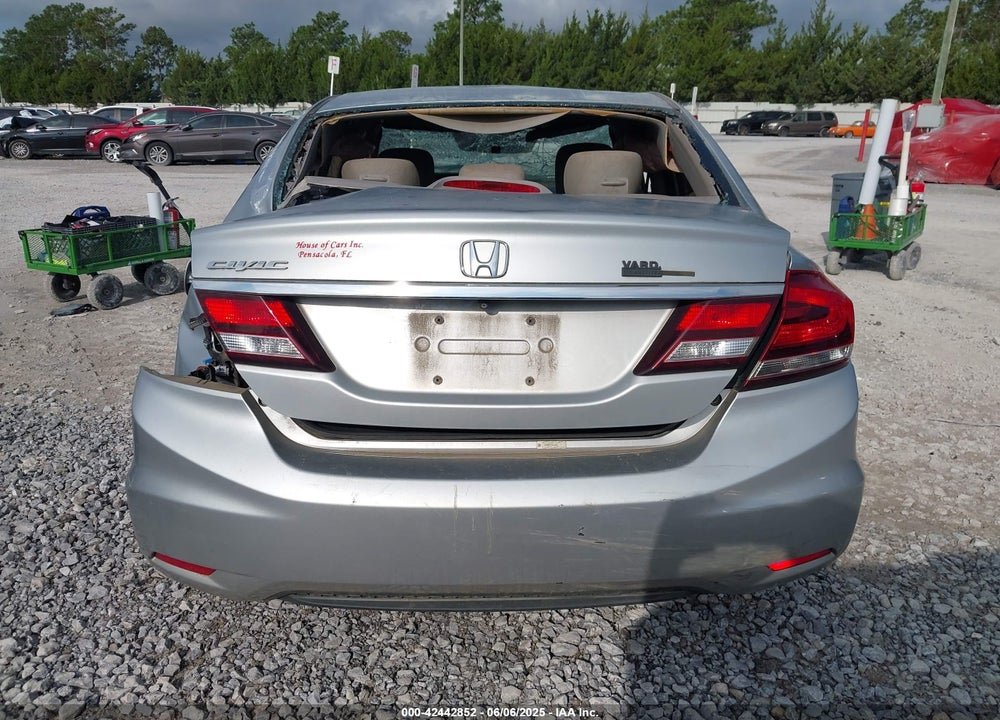 2013 HONDA CIVIC LX VIN: 2HGFB2F57DH541438