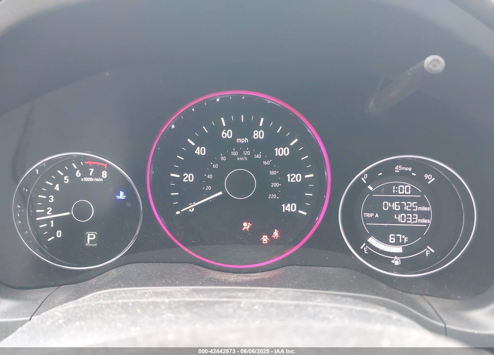 2022 HONDA HR-V VIN: 3CZRU6H3XNM722958
