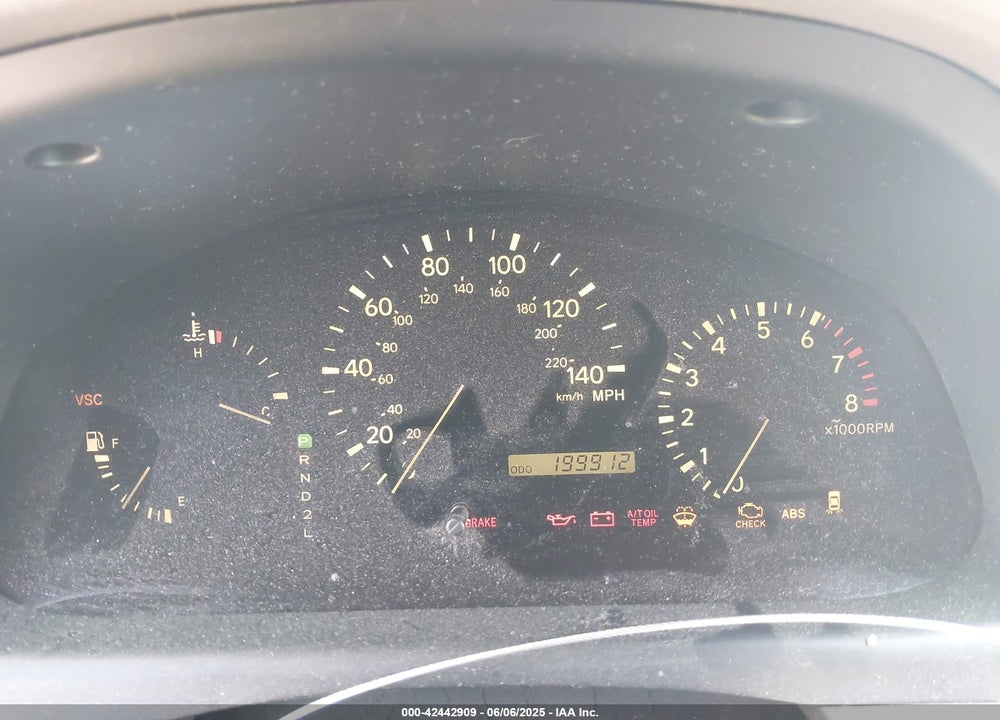 2001 LEXUS RX 300 VIN: JTJHF10UX10184582