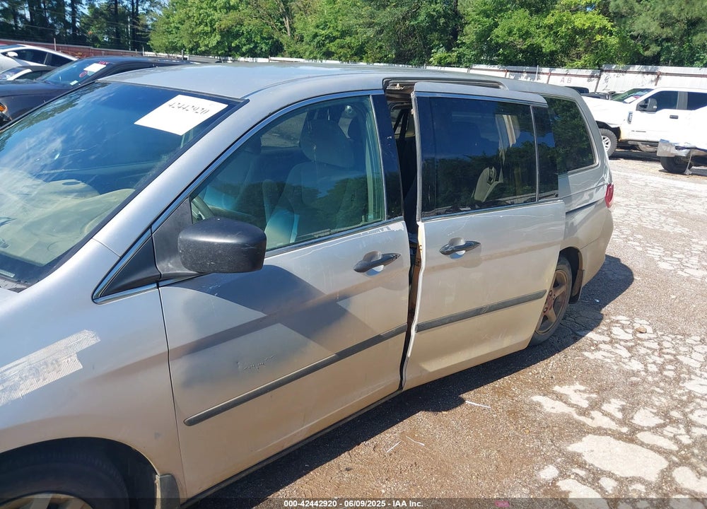 2008 HONDA ODYSSEY LX VIN: 5FNRL38238B059580