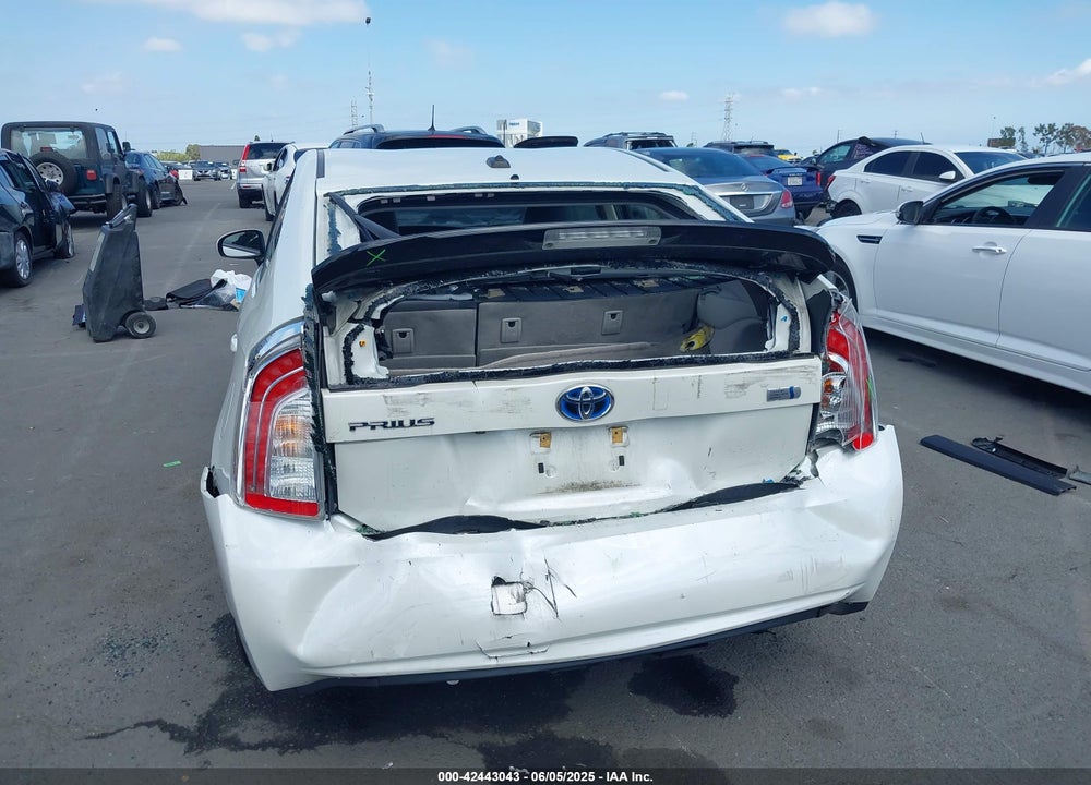 2015 TOYOTA PRIUS FIVE VIN: JTDKN3DU7F1922602