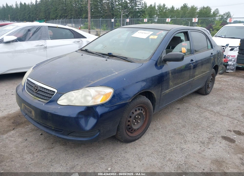 2006 TOYOTA COROLLA CE VIN: JTDBR32E960096647