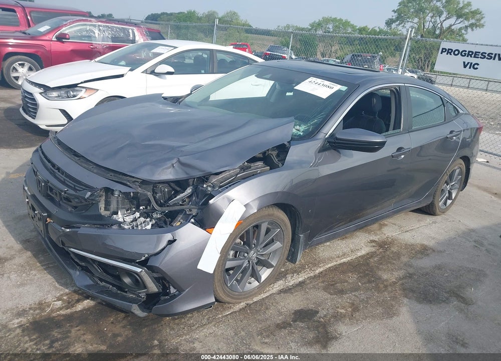 2021 HONDA CIVIC VIN: 2HGFC1F75MH703169