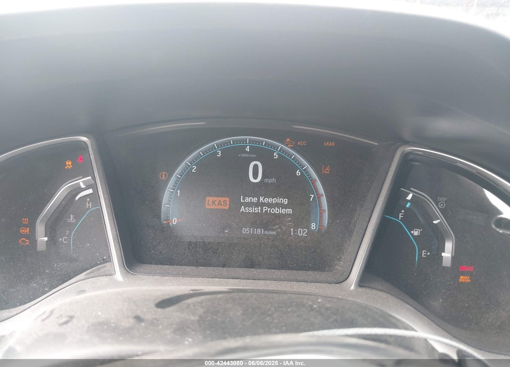 2021 HONDA CIVIC VIN: 2HGFC1F75MH703169
