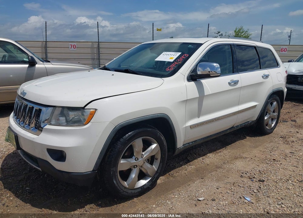 2011 JEEP GRAND CHEROKEE OVERLAND VIN: 1J4RR6GG3BC744867