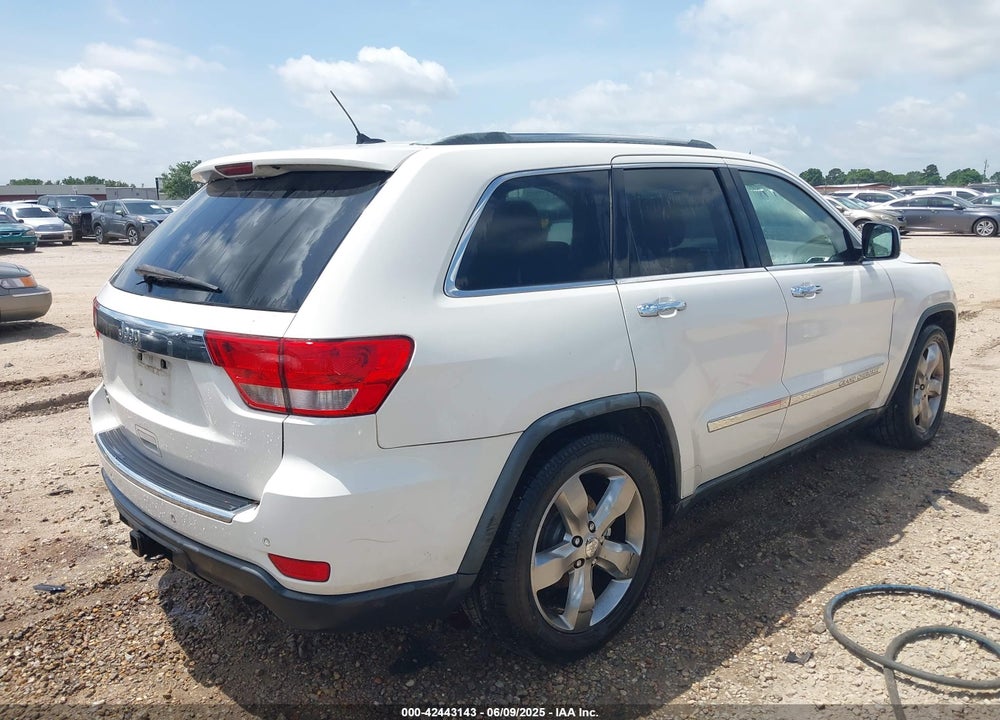 2011 JEEP GRAND CHEROKEE OVERLAND VIN: 1J4RR6GG3BC744867