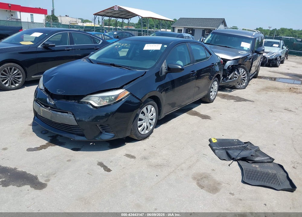 2016 TOYOTA COROLLA VIN: 2T1BURHE5GC553874
