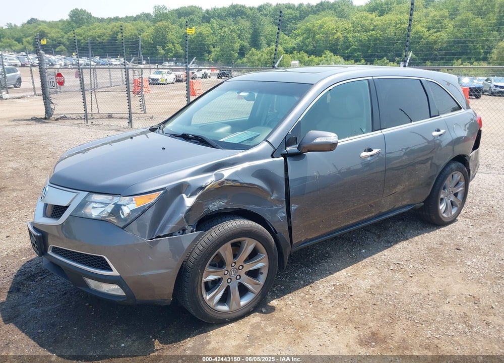 2012 ACURA MDX ADVANCE PACKAGE VIN: 2HNYD2H88CH501631