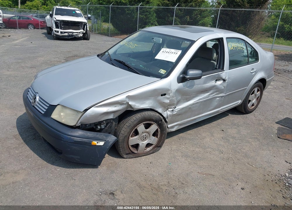 2001 VOLKSWAGEN JETTA GLS VIN: 3VWSD29M11M031395