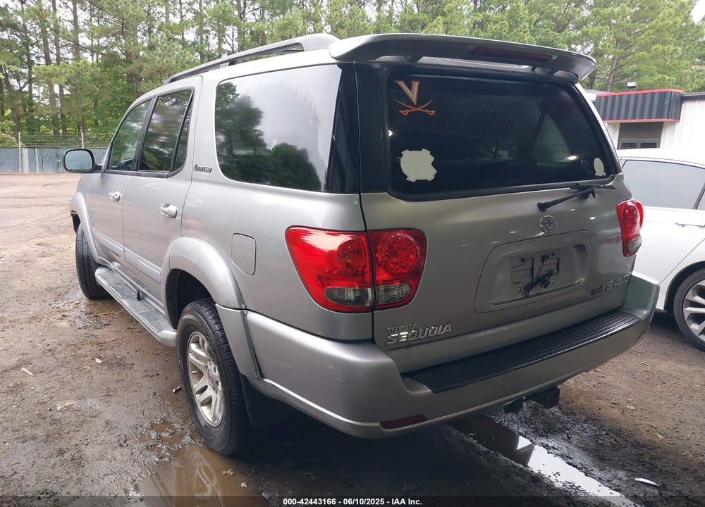 2005 TOYOTA SEQUOIA LIMITED V8 VIN: 5TDBT48A75S256810