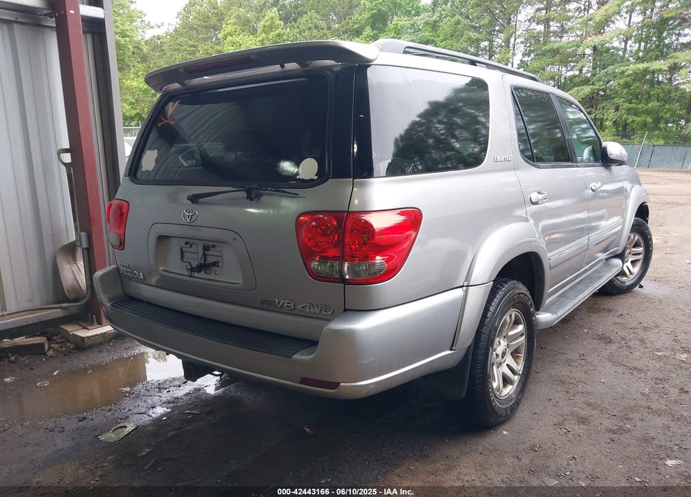 2005 TOYOTA SEQUOIA LIMITED V8 VIN: 5TDBT48A75S256810