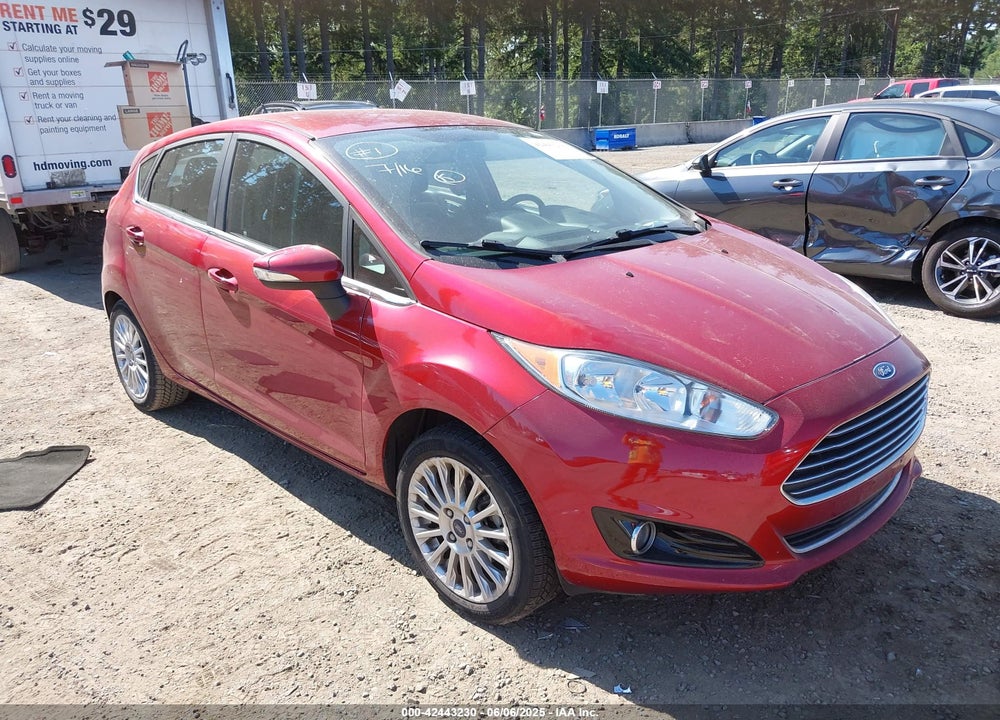 2016 FORD FIESTA TITANIUM VIN: 3FADP4FJ8GM140895