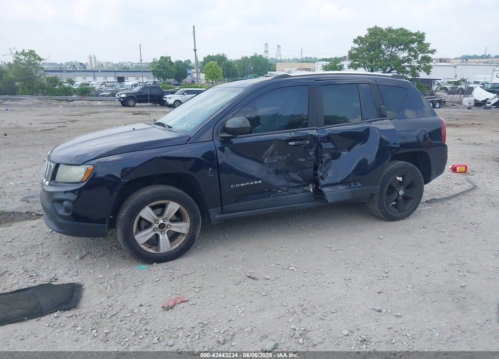 2014 JEEP COMPASS VIN: 1C4NJCBB0ED743566