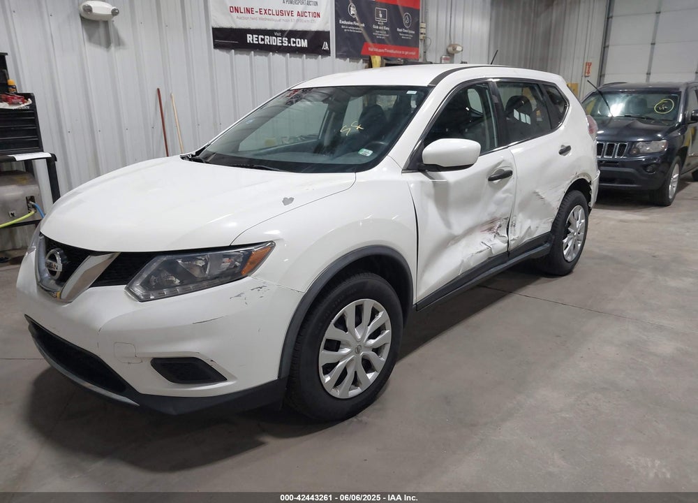 2016 NISSAN ROGUE VIN: JN8AT2MT9GW007407
