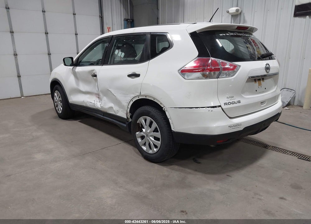 2016 NISSAN ROGUE VIN: JN8AT2MT9GW007407