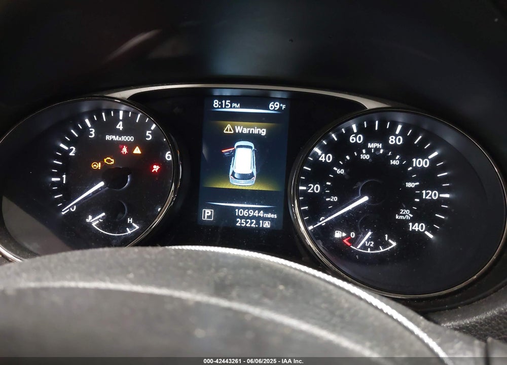 2016 NISSAN ROGUE VIN: JN8AT2MT9GW007407