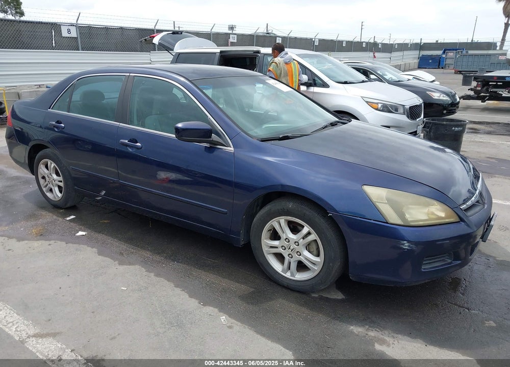 2006 HONDA ACCORD 2.4 SE VIN: 1HGCM56346A087955