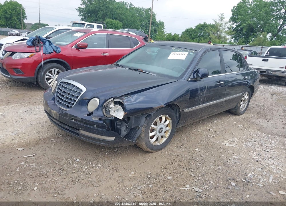 2004 KIA AMANTI VIN: KNALD124345031191