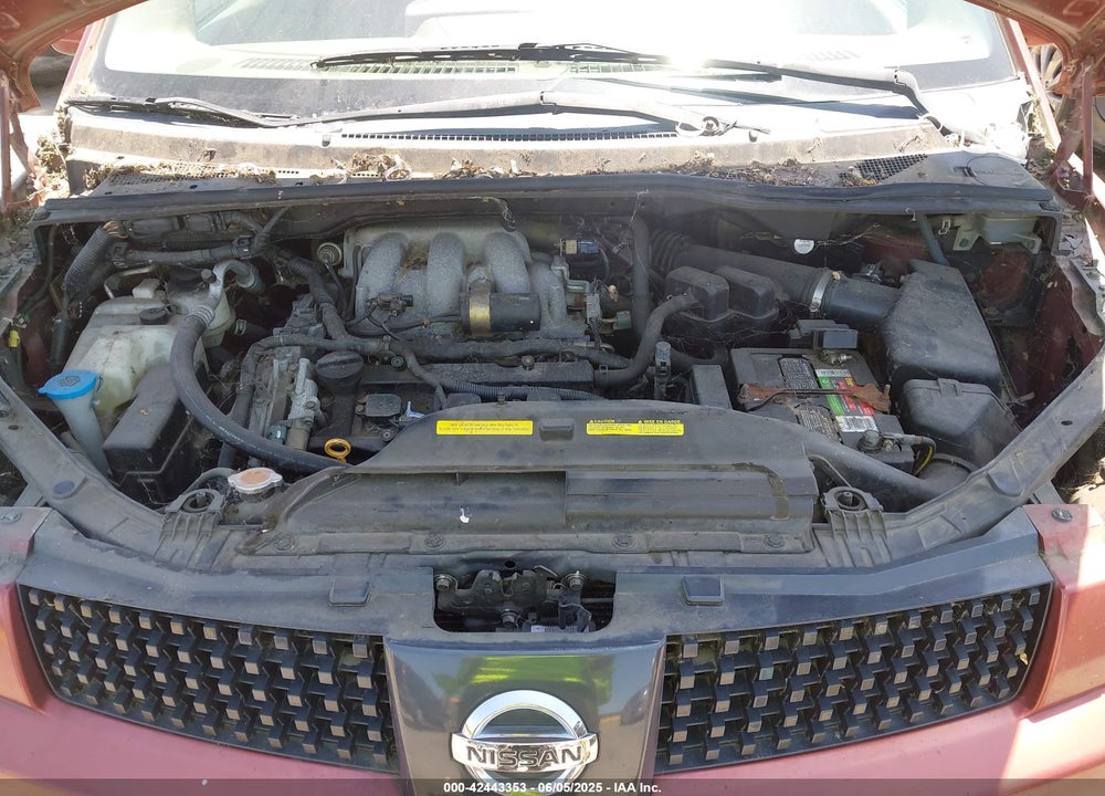 2005 NISSAN QUEST 3.5 SL VIN: 5N1BV28UX5N103123