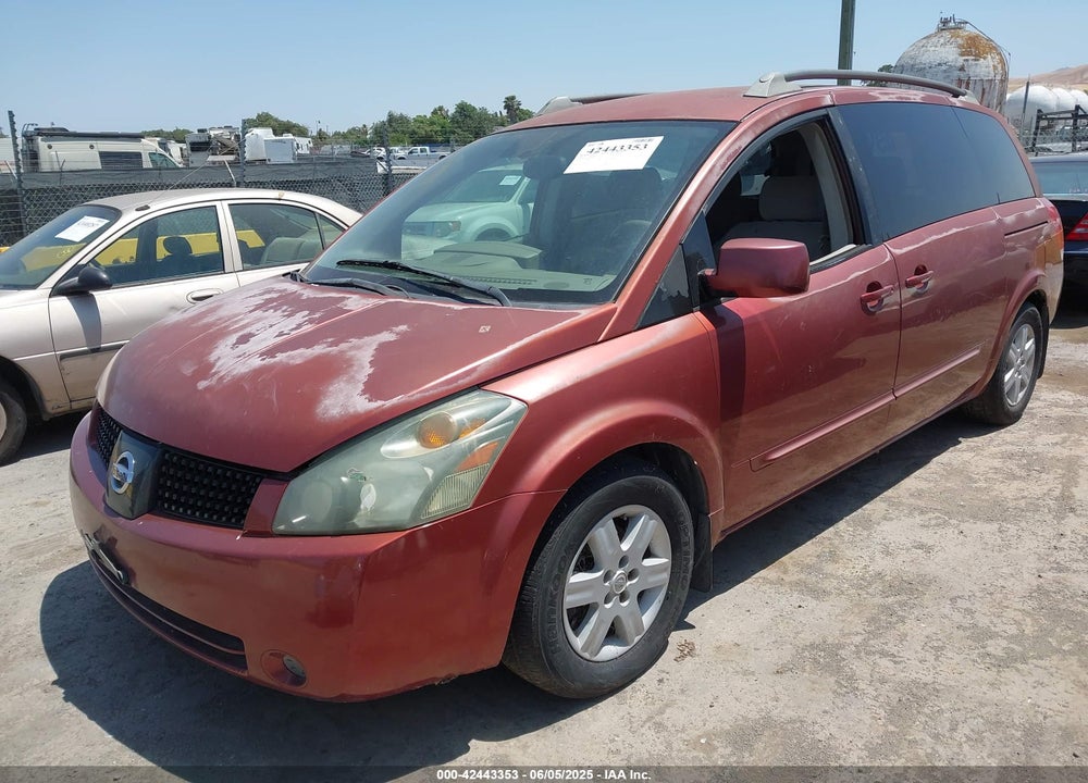 2005 NISSAN QUEST 3.5 SL VIN: 5N1BV28UX5N103123