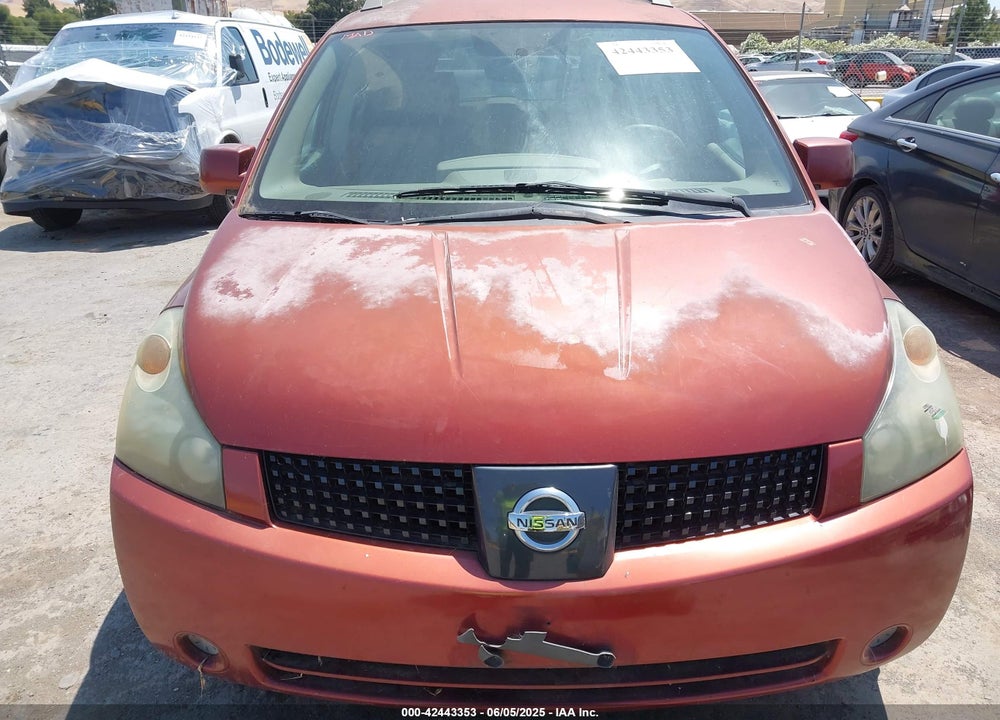 2005 NISSAN QUEST 3.5 SL VIN: 5N1BV28UX5N103123