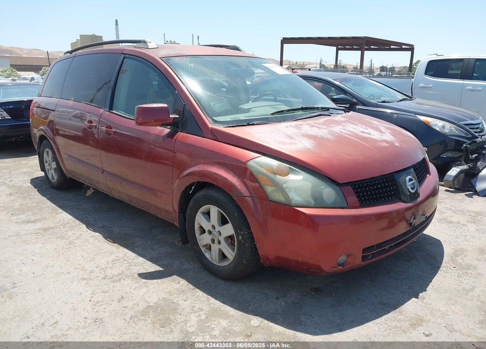 2005 NISSAN QUEST 3.5 SL VIN: 5N1BV28UX5N103123