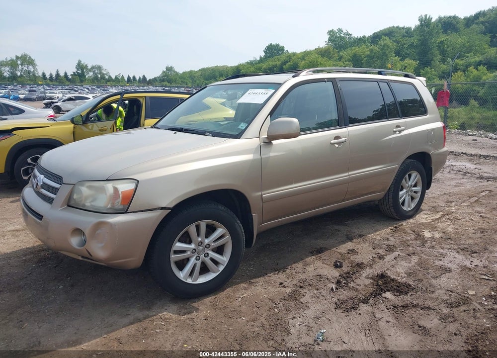 2006 TOYOTA HIGHLANDER HYBRID V6 VIN: JTEEW21A760026641
